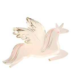 assiette licorne