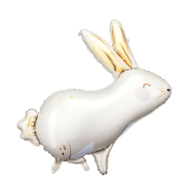 ballon aluminium lapin