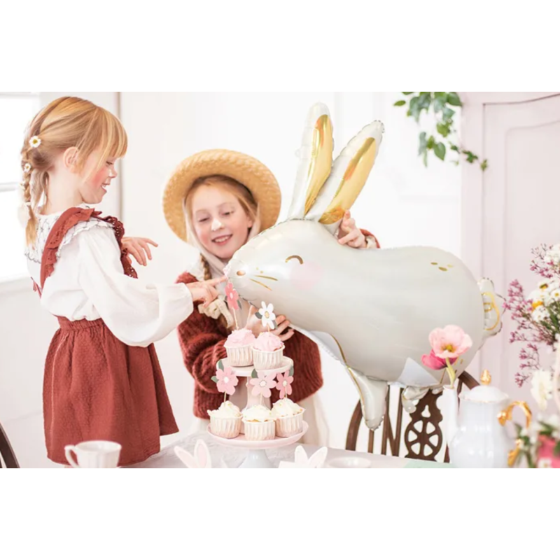 ballon aluminium lapin ambiance