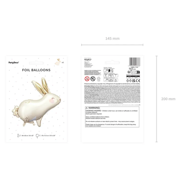ballon aluminium lapin pack ballon aluminium lapin pack