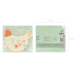 paquet serviettes en forme de poules paquet serviettes en forme de poules