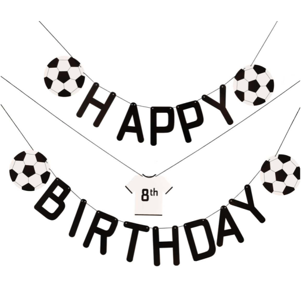 guirlande football anniversaire