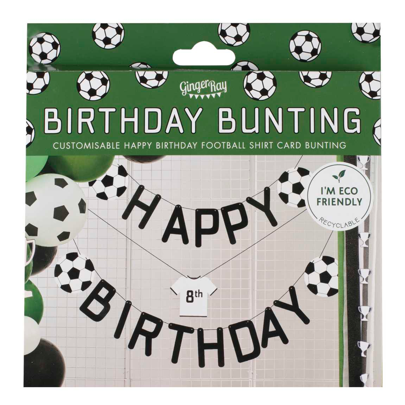 guirlande football anniversaire pack