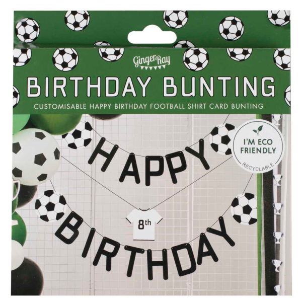 guirlande football anniversaire pack