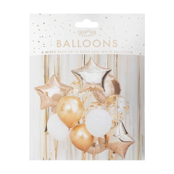 Des lots de ballons dorés pour une jolie déco gold