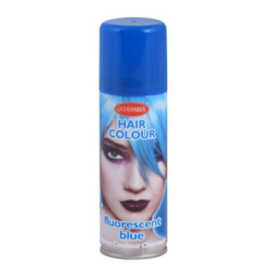 laque cheveux bleu