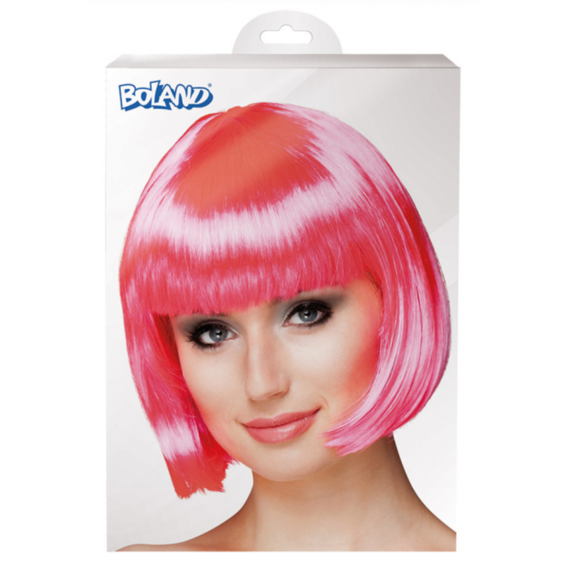 perruque cabaret rose pack