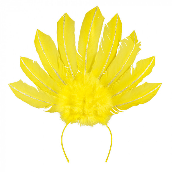 tiare samba plumes jaune fluo tiare samba plumes jaune fluo
