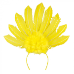 tiare samba plumes jaune fluo tiare samba plumes jaune fluo
