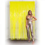 rideau a franges jaune effets rideau a franges jaune effets