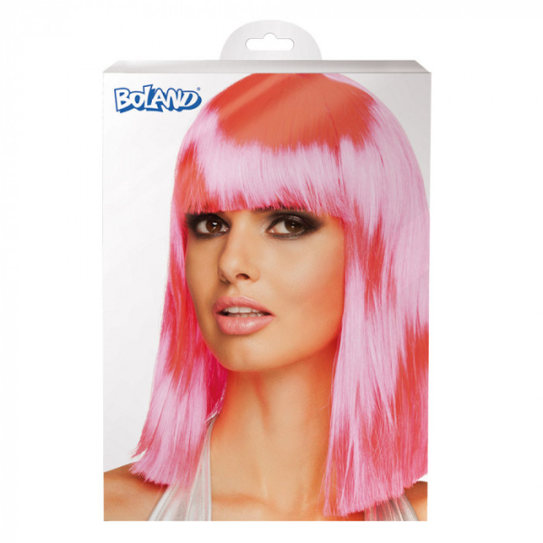 perruque rose fluo pack perruque rose fluo pack