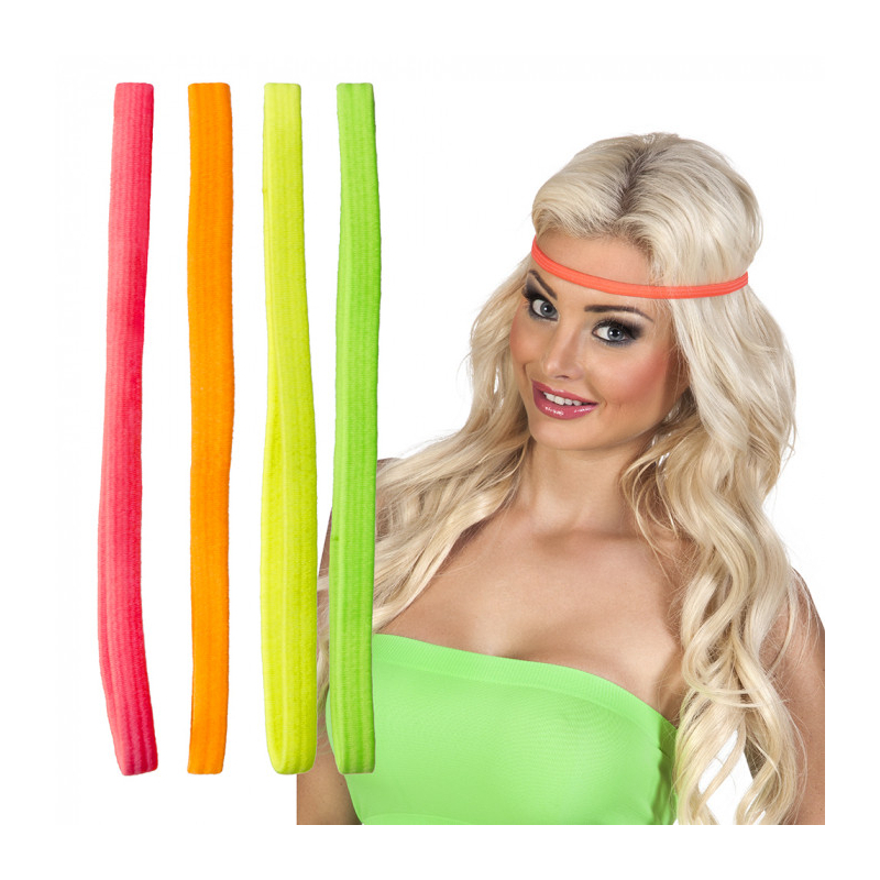 bandeau elastique neon