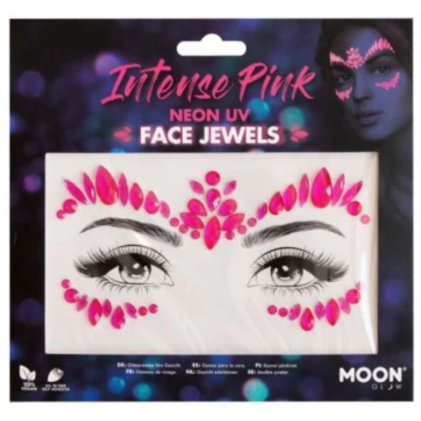 bijoux neon rose visage bijoux neon rose visage