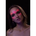bijoux neon rose visage fluo bijoux neon rose visage fluo