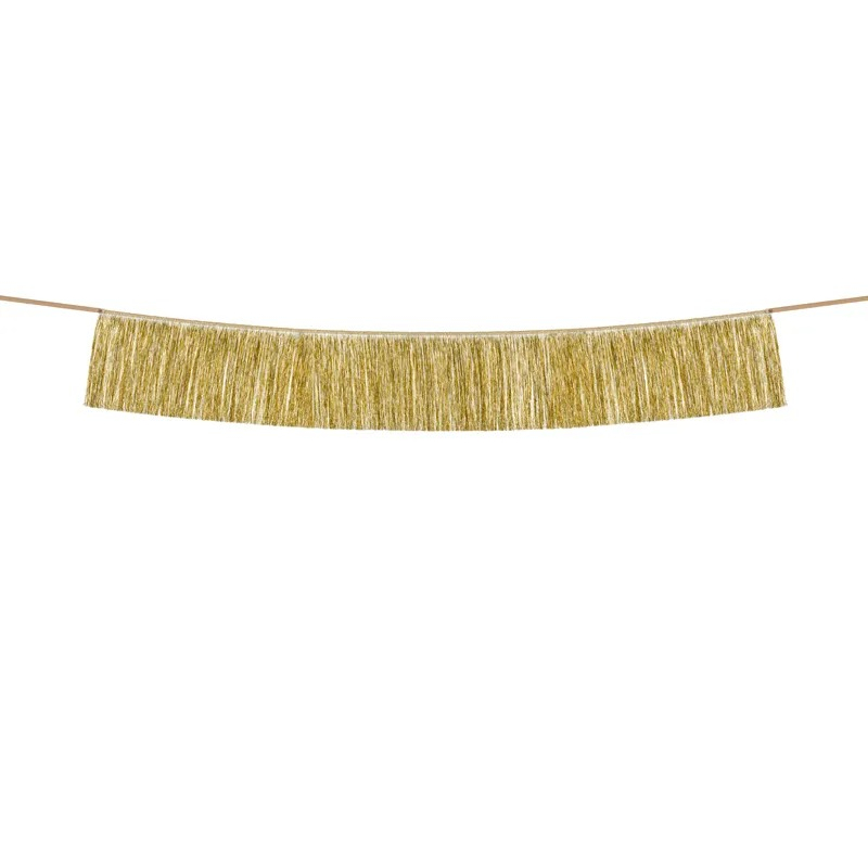 Guirlande En Papier Pailleté – 4 Pièces De 3 M – Multicolore – Pour Fête, Anniversaire, Mariage – Décoration Festive