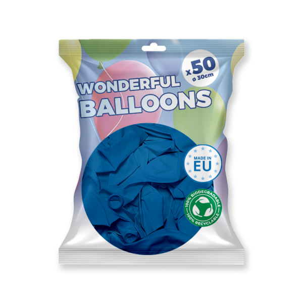 ballons bleu