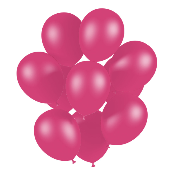 ballons de baudruche fuchsia