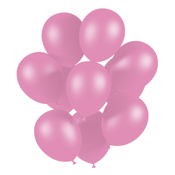 ballons de baudruche rose