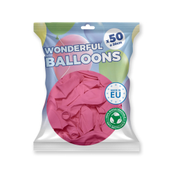 ballons de baudruche rose