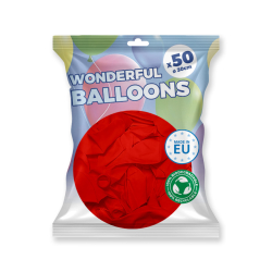 ballons baudruche rouge