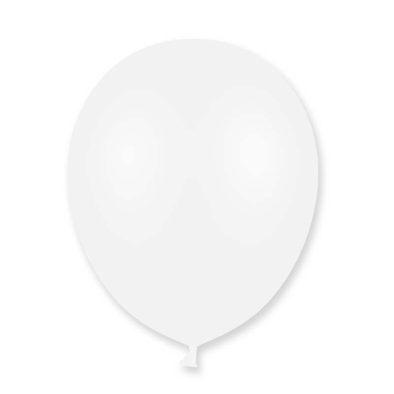 ballons blanc en latex
