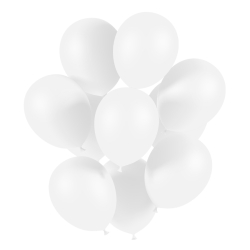 ballons baudruche blanc