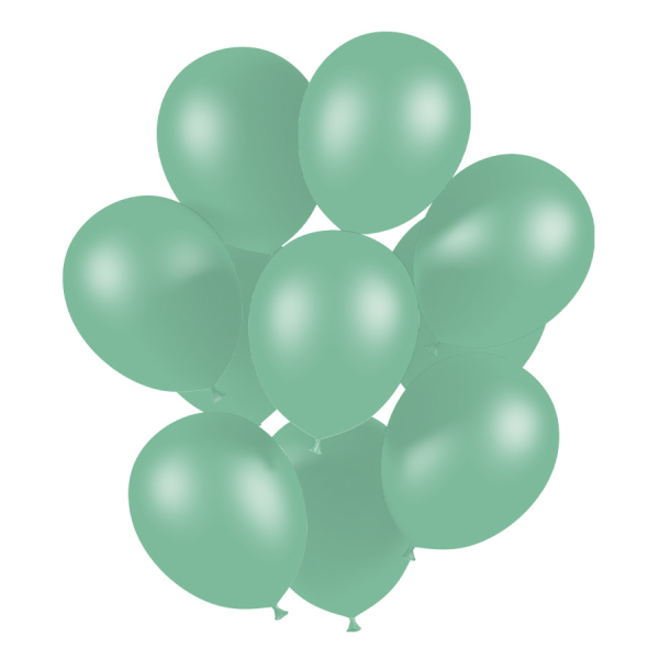 ballons vert d'eau