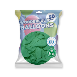 ballons vert d'eau