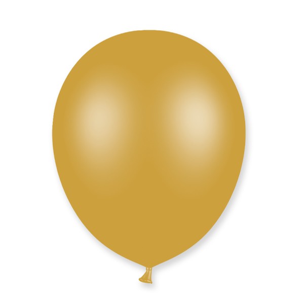 ballons latex biodégradable doré
