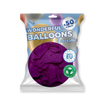 50 ballons de baudruche biodégradable Violet métallisé 50 ballons de baudruche biodégradable Violet métallisé