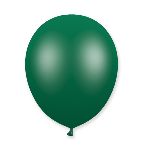 déco ballons de baudruche biodégradable Vert émeraude métallisé