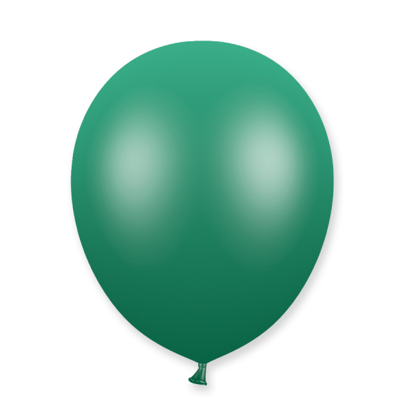 ballon métallique vert menthe
