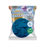 Ballons de baudruche biodégradable bleu métallisé Ballons de baudruche biodégradable bleu métallisé