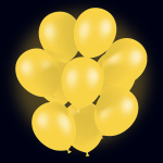 20 ballons de baudruche fluo néon Jaune 20 ballons de baudruche fluo néon Jaune