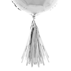 pompons argent