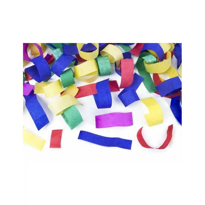 canon a confettis multicolore effets