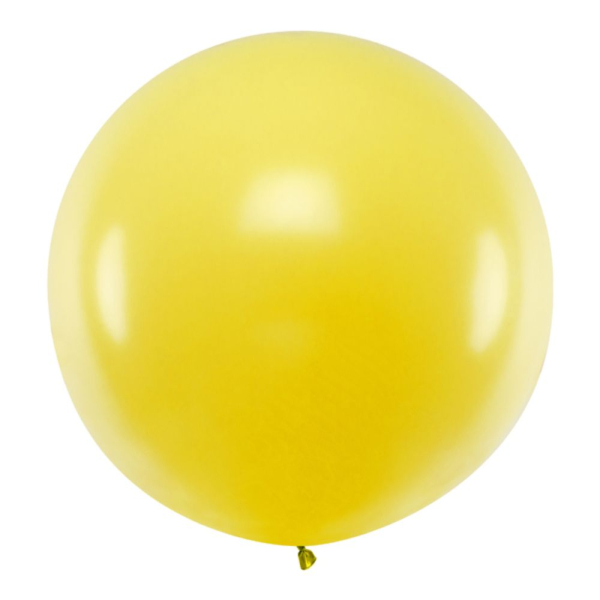 ballon géant jaune