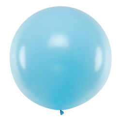 ballon géant bleu clair