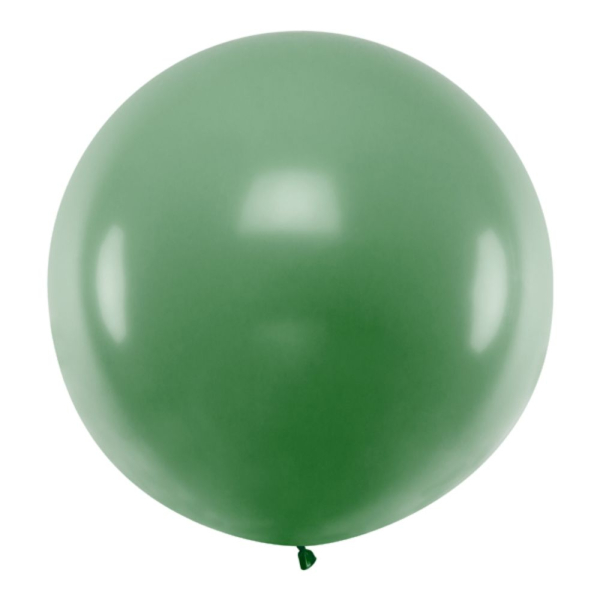 ballon géant vert forêt