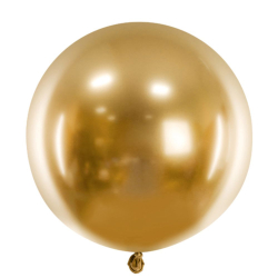 Ballon géant en latex doré...