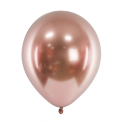 ballon chrome rose gold