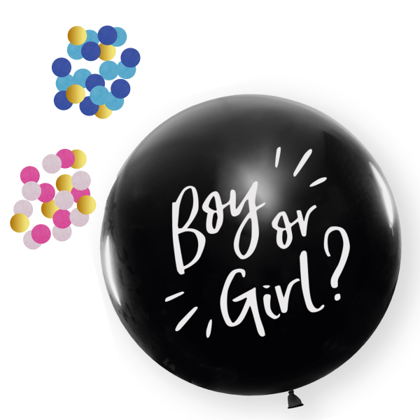 ballons geant gender reveal