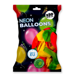 ballons fluo