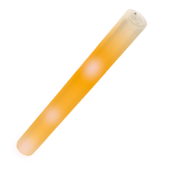 bâton mousse led orange