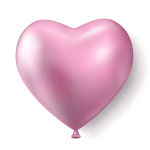 ballon en forme de coeur rose ballon en forme de coeur rose