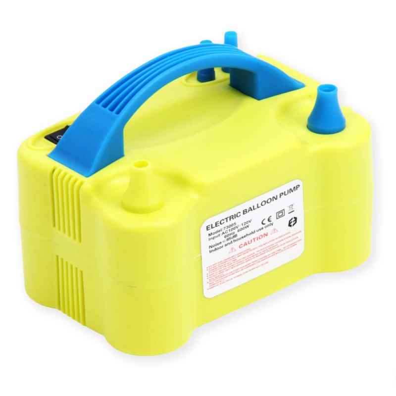 Pompe à Ballons électrique PartyWoo - 600W, Double Buse, 220-240V - Pour Guirlandes, Fêtes, Gonflage Rapide Air