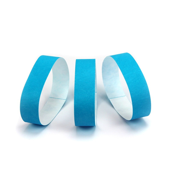 bracelets tyvek bleu