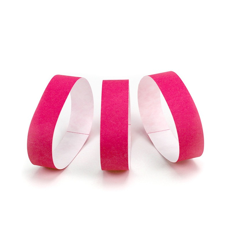 Lot De 50 Bracelets Tyvek Argentés 25 Mm - Imperméables, Inviolables - Pour événements, Festivals, Contrôle D'accès