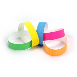 Bracelets TYVEK couleurs Mix identification papier indéchirable