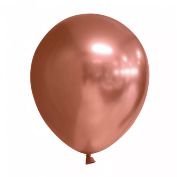 Ballons de baudruche Cuivre 30 cm Platinum (chromé)